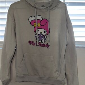 Sanrio My Melody Pink and Gray Hoodie